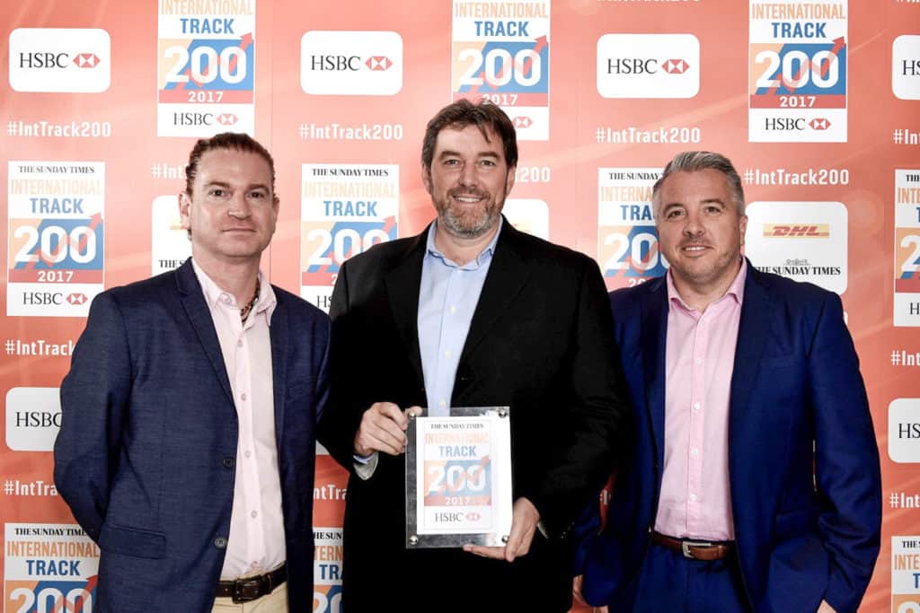 Teneo 8th annual Sunday Times HSBC International Track 200 award